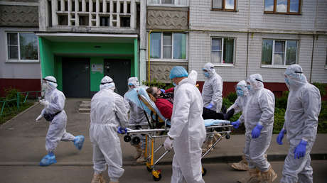 Asciende a 414.878 el número de casos de coronavirus en Rusia tras confirmarse los últimos 9.035