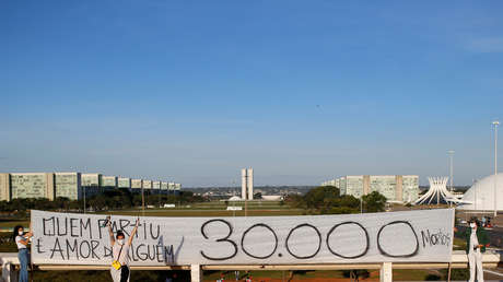 Brasil se acerca a los 30.000 fallecidos por coronavirus y acumula  526.447 casos confirmados