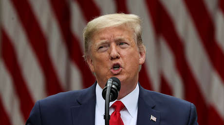 Trump sobre los disturbios: "Hay grupos de mala gente como Antifa, anarquistas, terroristas y saqueadores, que usan a Floyd para hacer cosas malas"