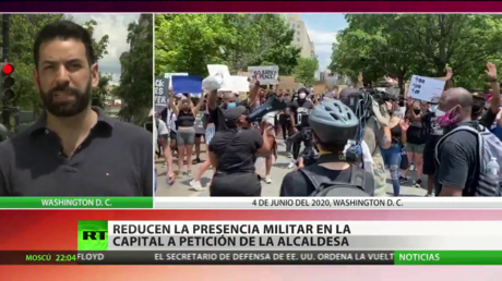 El Pentágono reduce la presencia militar en la capital de EE.UU., mientras las protestas continúan