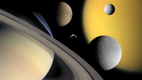 El mayor satélite de Saturno se aleja de ese planeta 100 veces más rápido de lo que se pensaba