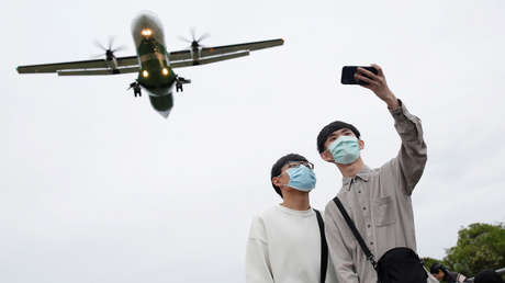 Un aeropuerto de Taiwán ofrece un 'falso viaje al extranjero' para quienes echan de menos las aventuras