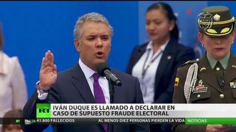 Iván Duque es citado a declarar por supuesto fraude electoral