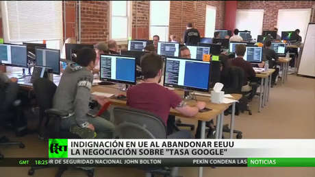 Indignación en la UE al abandonar EE.UU la negociación sobre la 'tasa Google'