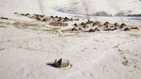 Hallan una monumental estructura de pozos neolíticos dispuestos en círculo cerca de Stonehenge