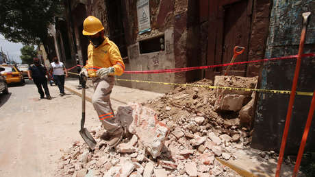 Aumenta a seis el número de fallecidos tras el sismo de magnitud 7,5 en México