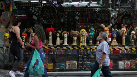 El número de contagios por coronavirus en Sao Paulo y Río de Janeiro aumenta durante la desescalada