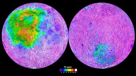 Explican por qué la cara oculta de la Luna casi no tiene 'mares'