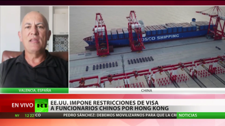 EE.UU. impone restricciones de visado a funcionarios chinos por Hong Kong