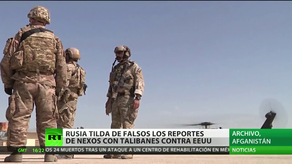Zajárova: "Rusia no tiene nada que ver con el suministro de armas a los talibanes"