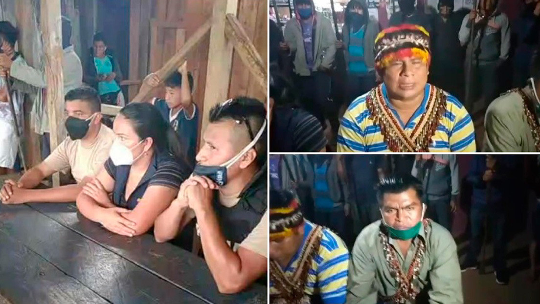 Comunidad indígena de Ecuador retiene a dos policías y una funcionaria para exigir la entrega de un líder fallecido por covid-19