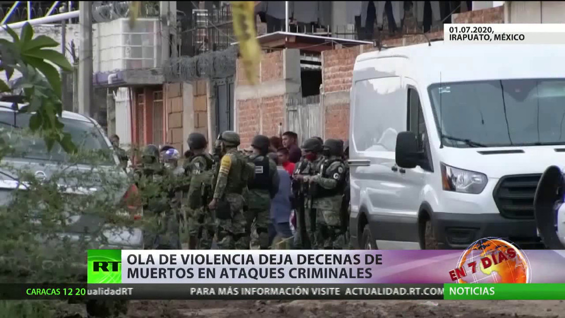 Una ola de violencia deja decenas de muertos en ataques criminales en México