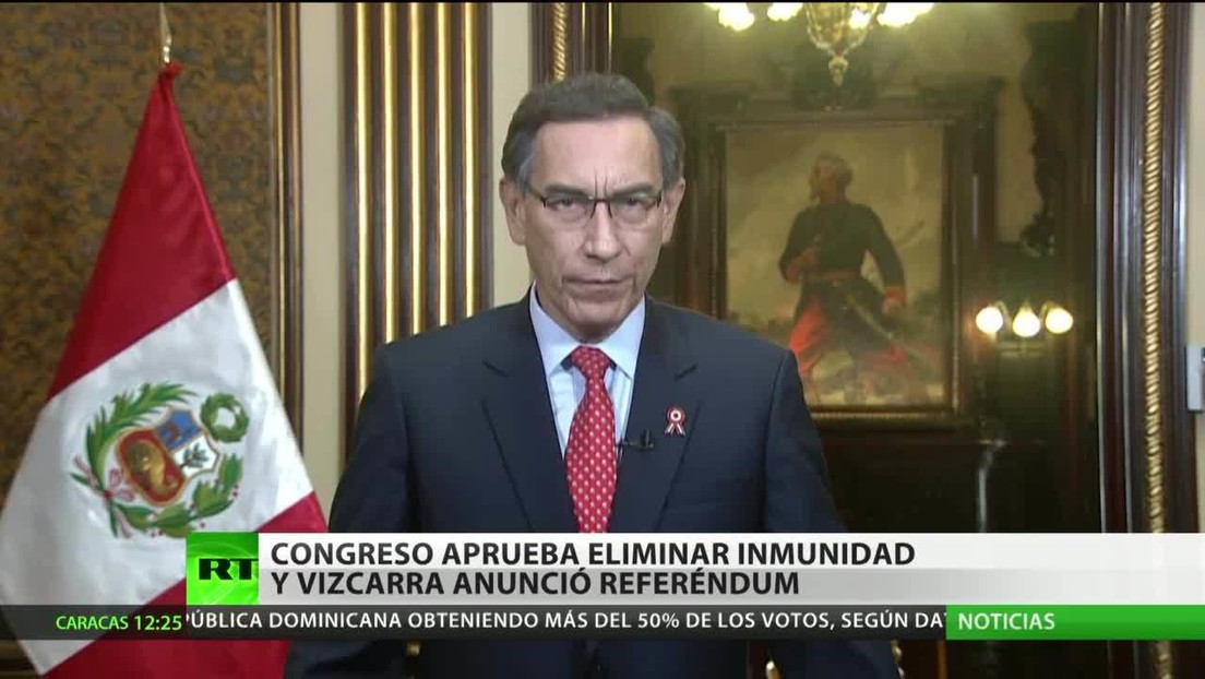 El Congreso de Perú aprueba eliminar la inmunidad parlamentaria