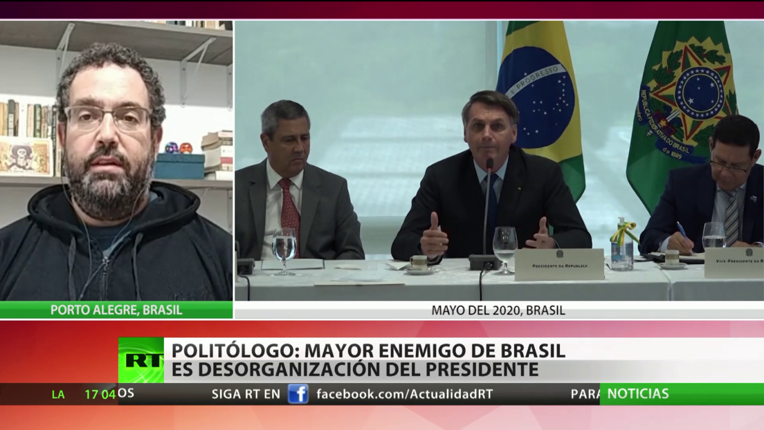 Politólogo: el mayor enemigo de Brasil es la desorganización de su presidente