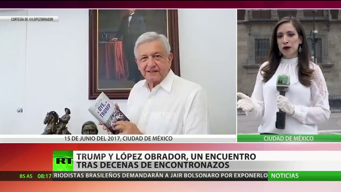 Trump y López Obrador se reúnen en Washington para oficializar el acuerdo económico T-MEC