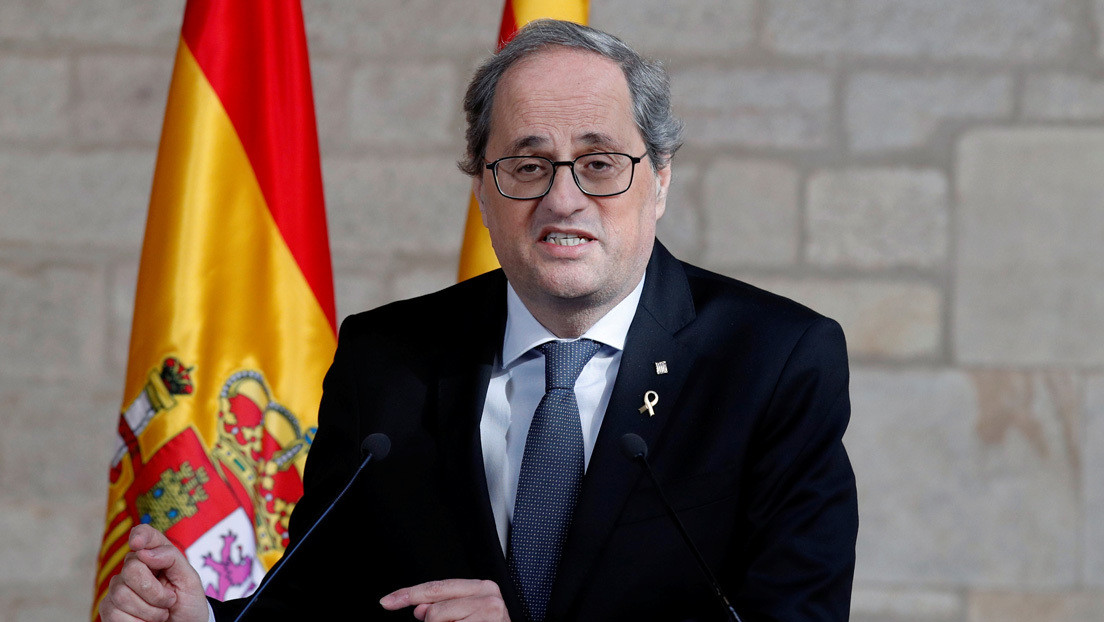 "La culpa es de Madrid, por eso queremos ser independientes": Torra ataca al Gobierno de España en pleno rebrote de casos de coronavirus en Cataluña