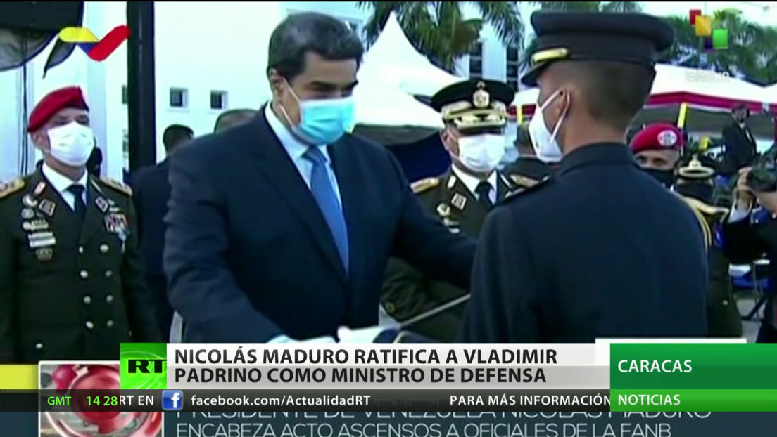 Nicolás Maduro ratifica a Vladimir Padrino López como ministro de Defensa de Venezuela