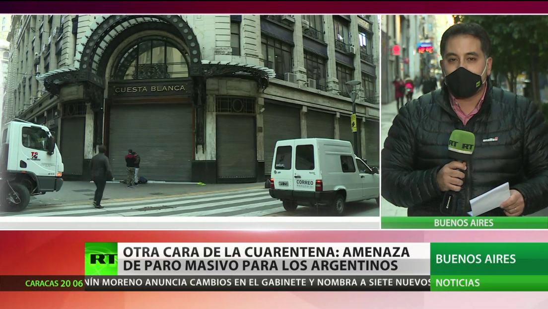 La otra cara de la cuarentena en Argentina: amenaza de paro masivo