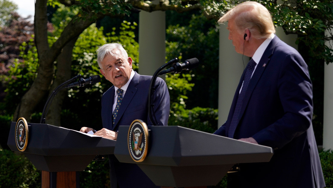López Obrador agradece a Trump no tocar el tema del muro fronterizo durante su visita a EE.UU.