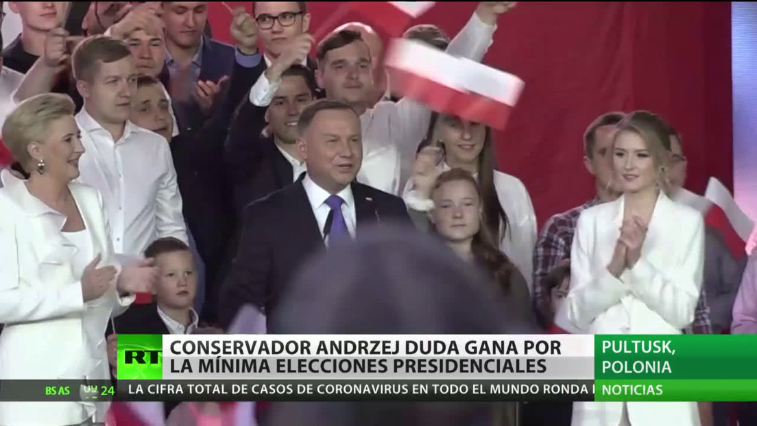 El conservador Andrzej Duda gana las presidenciales en Polonia por la mínima
