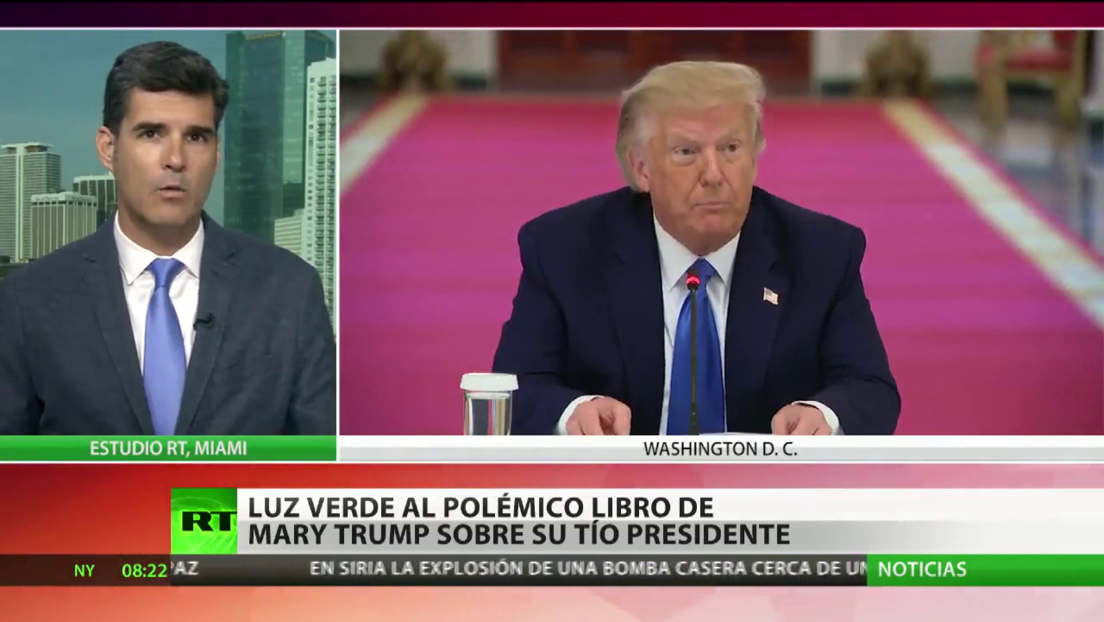 Dan luz verde al polémico libro sobre Donald Trump escrito por su sobrina