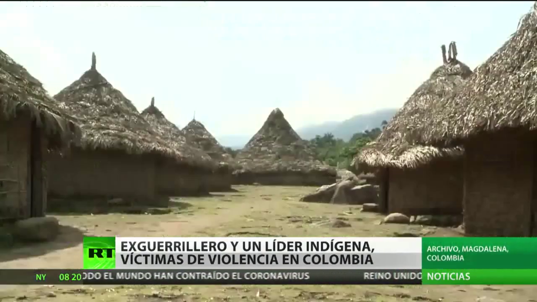 Asesinan a un exguerrillero y a un líder indígena en Colombia