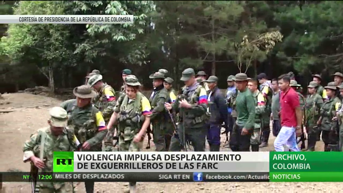La violencia impulsa el desplazamiento de excombatientes de la FARC de las zonas de reincorporación en Colombia