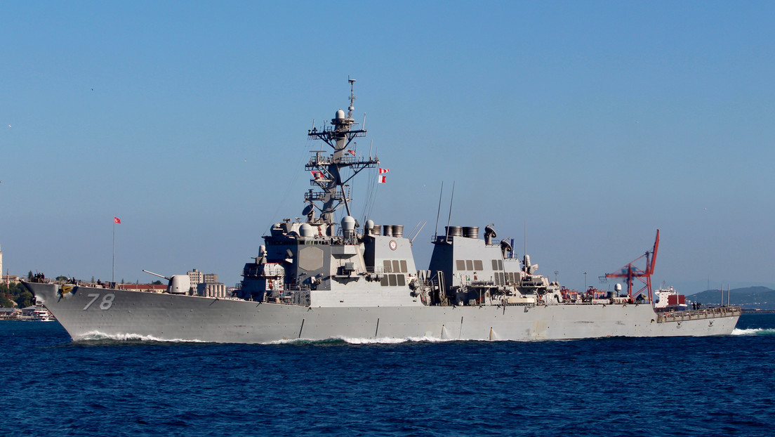 Las fuerzas rusas vigilan las acciones de un destructor de EE.UU. en el mar Negro