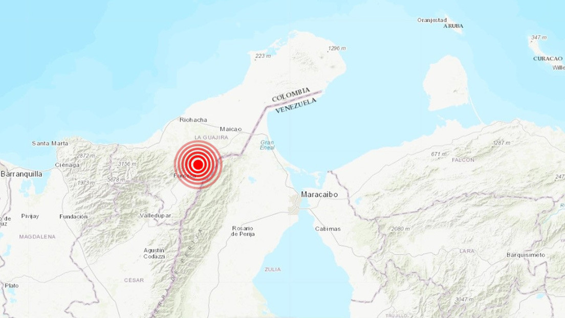 Se registra un sismo de 5,4  en Colombia