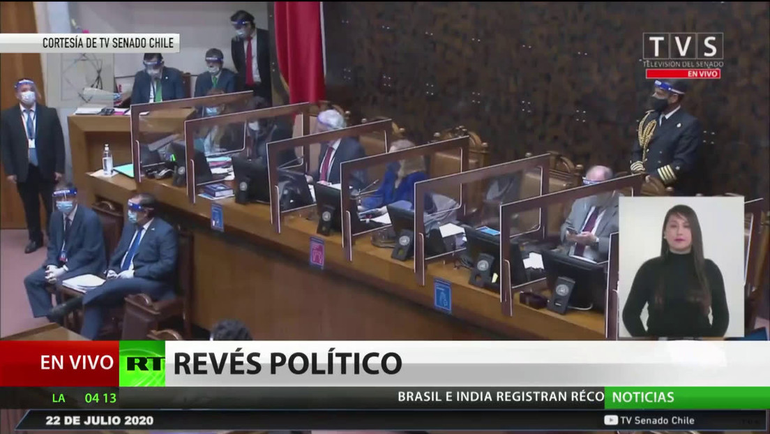 Senado chileno aprueba el retiro anticipado del 10 % del plan de pensiones