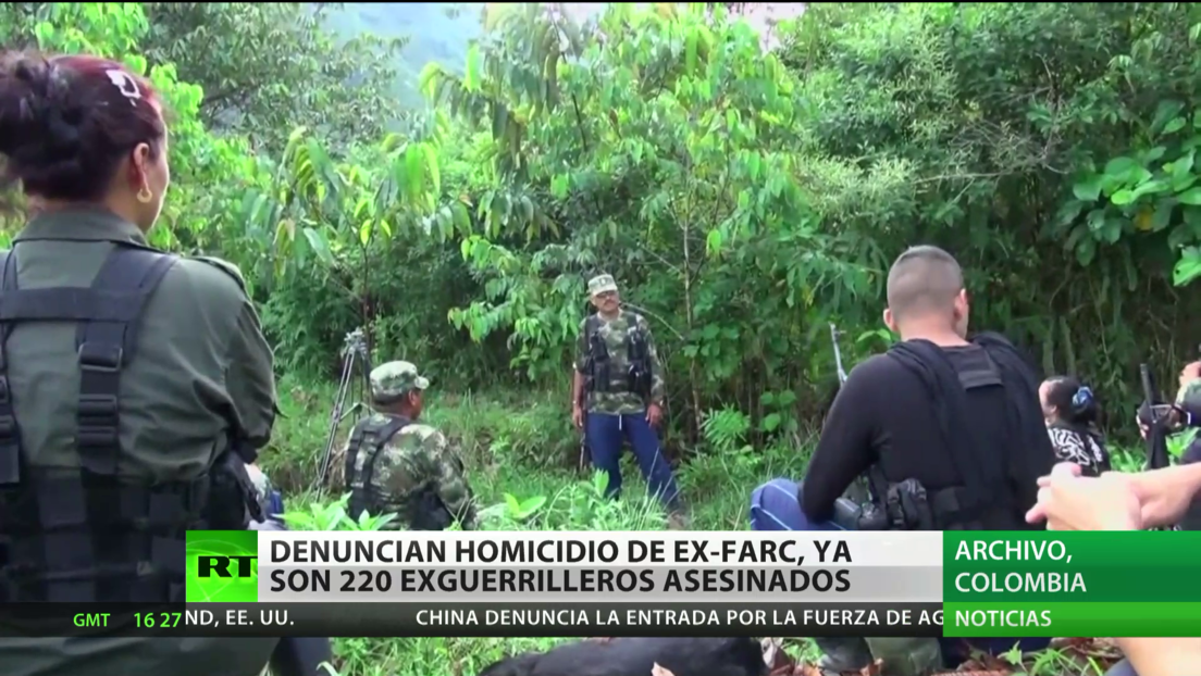 Colombia: Denuncian un nuevo homicidio que eleva a 220 los exmiembros de las FARC asesinados