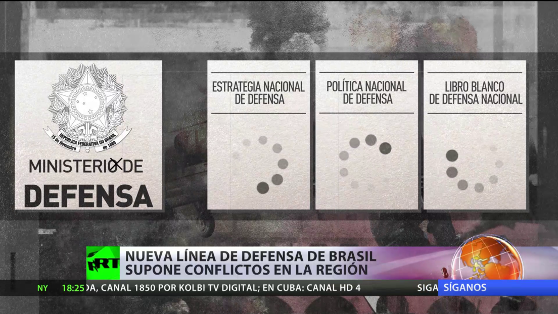 Nueva línea de defensa de Brasil supone conflictos en la región