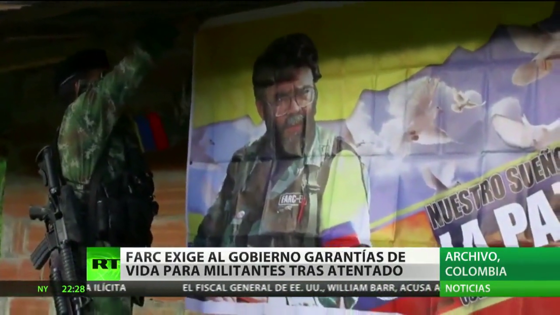 La Farc exige al Gobierno de Colombia garantías de vida tras otro atentado