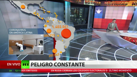 Continúan aumentando los casos de coronavirus en América Latina