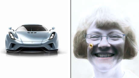 Introducen fotos de coches en una 'app' para mejorar rostros pixelados y este fue el curioso resultado