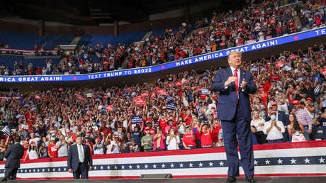 Atribuyen a un mitin de campaña de Trump el fuerte rebrote de covid-19 en un condado de Oklahoma