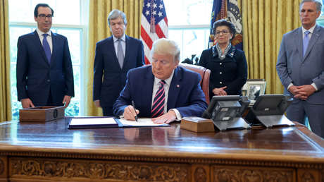 El déficit de EE.UU. en junio supera 100 veces el nivel de un año atrás