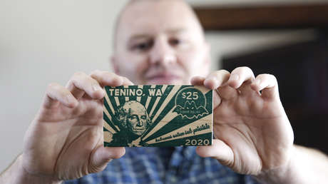 'Dólares covid': una ciudad de EE.UU. emite su propia moneda para reavivar la economía local, afectada por la pandemia (FOTOS)