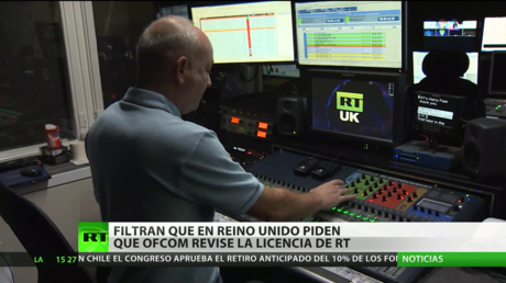 Reino Unido: En una carta filtrada desde el Gobierno piden que Ofcom revise la licencia de RT
