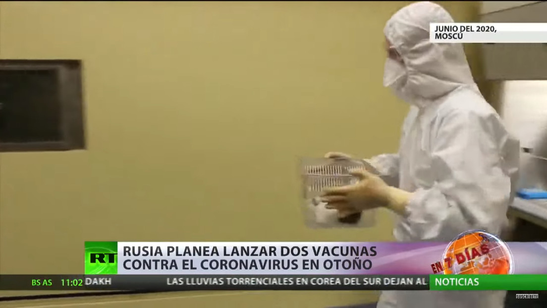 Rusia finaliza las pruebas de una vacuna y empieza el registro de otra
