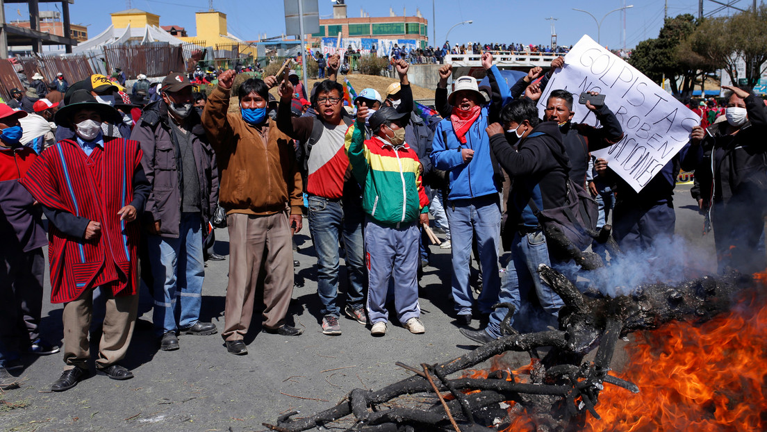 Huelga general y protestas en Bolivia en rechazo a un nuevo aplazamiento de las presidenciales