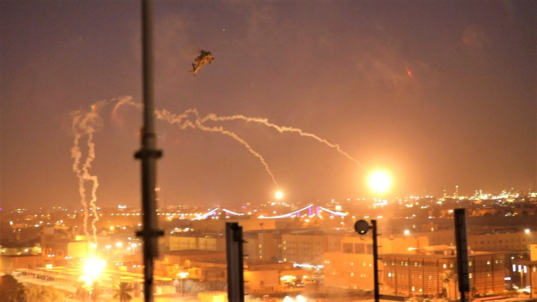 La defensa aérea de la Embajada de EE.UU. en Bagdad repele un ataque con proyectiles