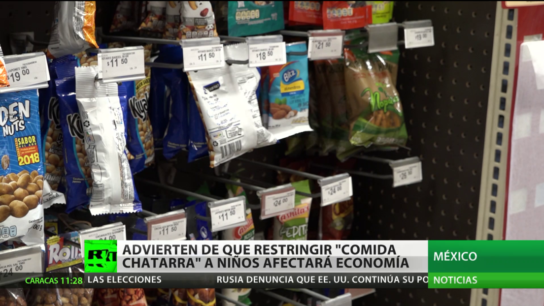 El sector industrial de México advierte que restringir la comida chatarra afectará a la economía