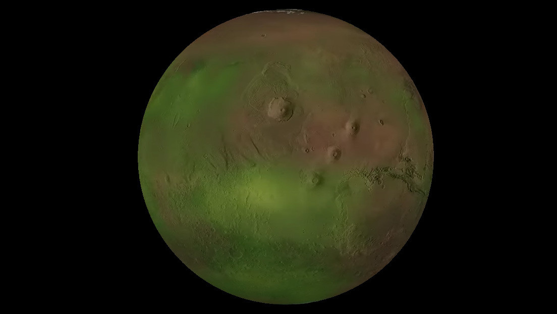 VIDEO: Detectan un parpadeo de luz ultravioleta en el cielo nocturno de Marte
