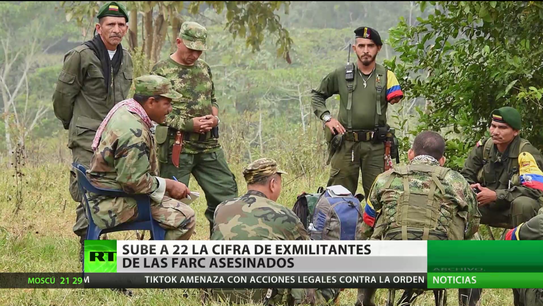 Colombia: Aumentan a 223 los exmilicianos de las FARC asesinados tras el Acuerdo de paz