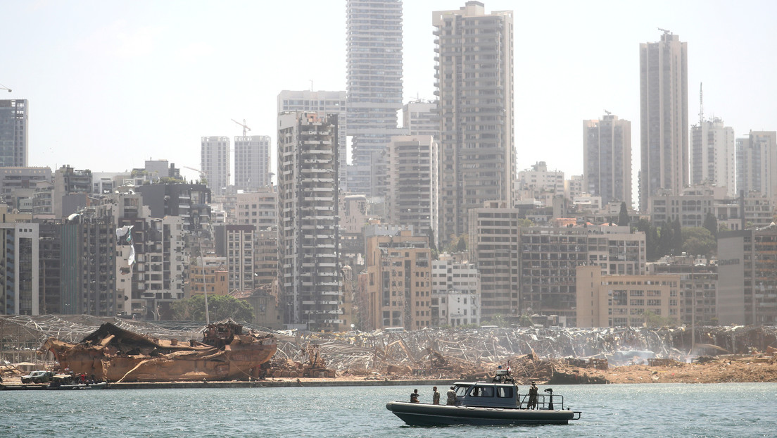 Localizan el barco que transportó el material explosivo supuestamente responsable de la tragedia en Beirut (FOTO)