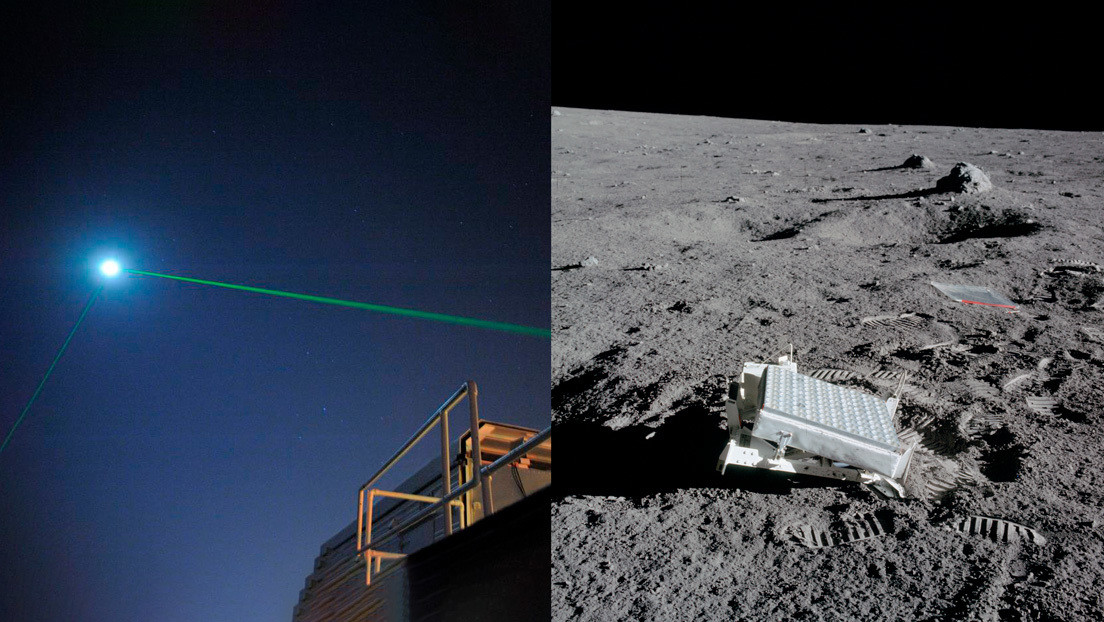 La NASA logra reflejar un láser en la Luna por primera vez tras intentarlo durante más de una década