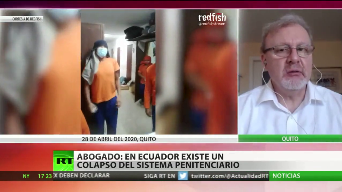 Abogado: "En Ecuador existe un colapso del sistema penitenciario"