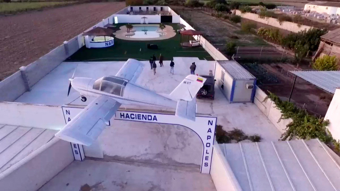 VIDEO: Desarticulan en España a una banda de narcos que tenía una propiedad en Granada que emulaba a la Hacienda Nápoles de Pablo Escobar