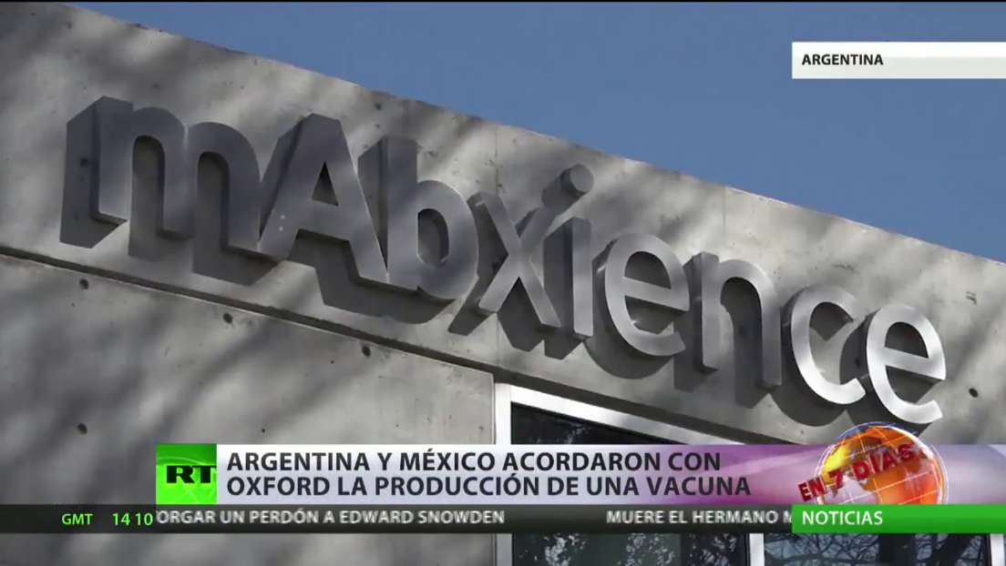 Argentina y México acuerdan con Oxford la producción de una vacuna contra el coronavirus